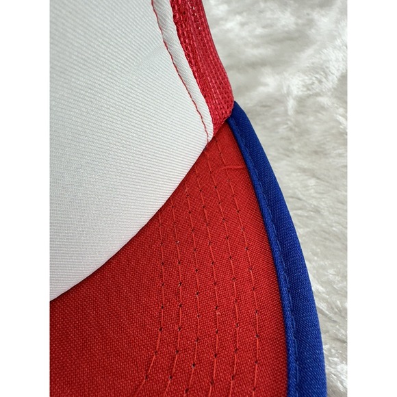 Vtg 1984 USA Olympic McDonalds Rare Issue Employee Mesh Trucker Snapback Cap - Picture 12 of 16